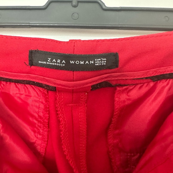 Red Zara Slacks - Picture 6 of 9